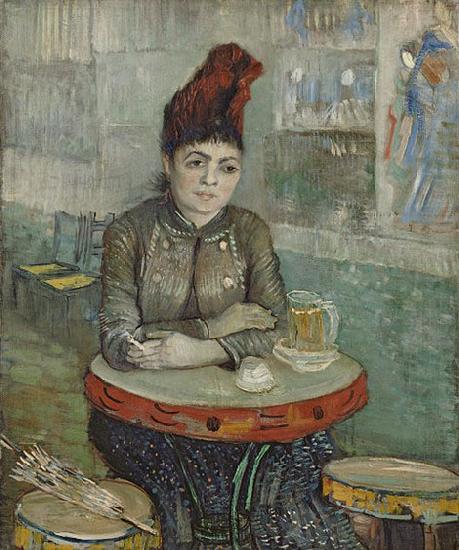 Agostina Segatori in Le tambourin, Vincent Van Gogh